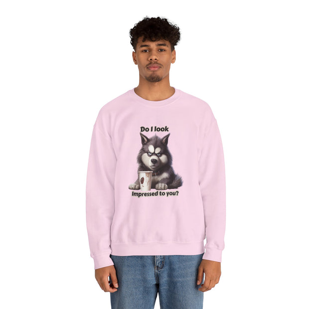 Grumpy Dog Unisex Heavy Blend™ Crewneck Sweatshirt