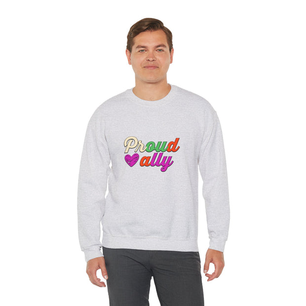 Proud Ally Unisex Heavy Blend™ Crewneck Sweatshirt