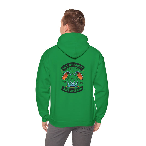 Talk to the Butt Unisex Heavy Blend™ Hooded Sweatshirt
