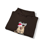 Christmas cat Unisex Heavy Blend™ Hooded Sweatshirt