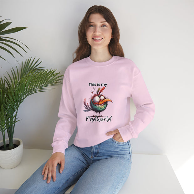 This is My Mad World Unisex Heavy Blend™ Crewneck Sweatshirt