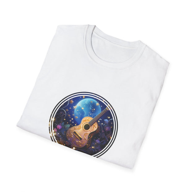 Moonlight Guitar Unisex Softstyle T-Shirt