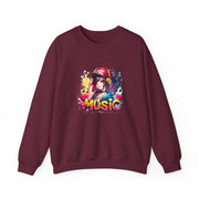 Graffiti Anime Girls Unisex Heavy Blend™ Crewneck Sweatshirt