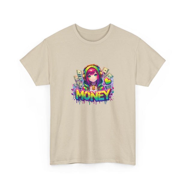 Graffiti Anime Girls Unisex Heavy Cotton Tee