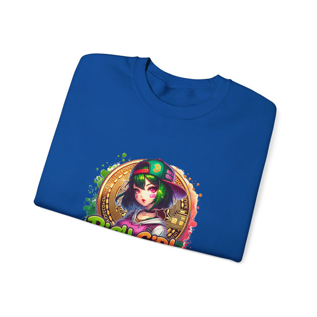 Graffiti Anime Girls Unisex Heavy Blend™ Crewneck Sweatshirt