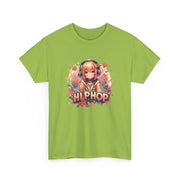 Graffiti Anime Girl Unisex Heavy Cotton Tee