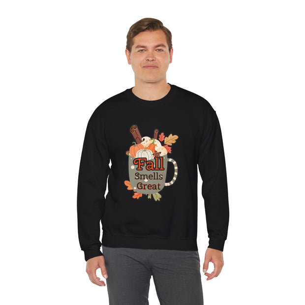 Fall Smells Great Unisex Heavy Blend™ Crewneck Sweatshirt