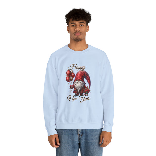 Gnome New Year Unisex Heavy Blend™ Crewneck Sweatshirt