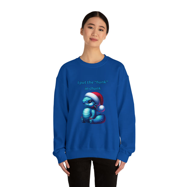 Christmas Dragon Unisex Heavy Blend™ Crewneck Sweatshirt