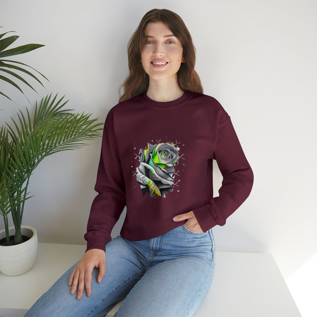 Rose Unisex Heavy Blend™ Crewneck Sweatshirt