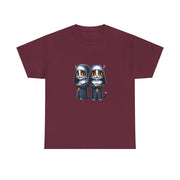 Horror Movie Cats Unisex Heavy Cotton Tee