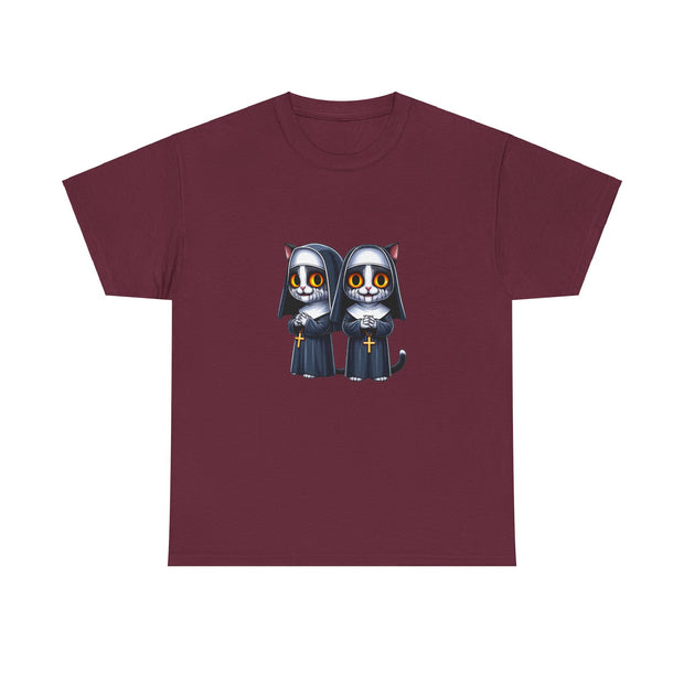 Horror Movie Cats Unisex Heavy Cotton Tee