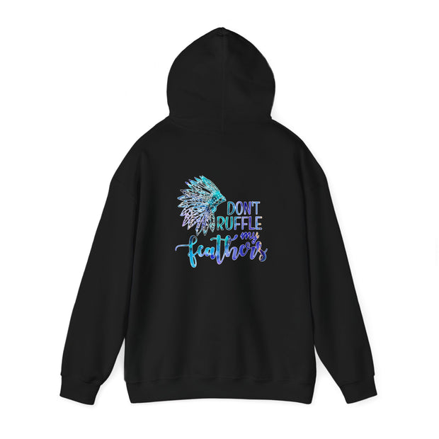 Don’t Ruffle My Feathers Unisex Heavy Blend™ Hooded Sweatshirt