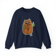 Christmas cat Unisex Heavy Blend™ Crewneck Sweatshirt