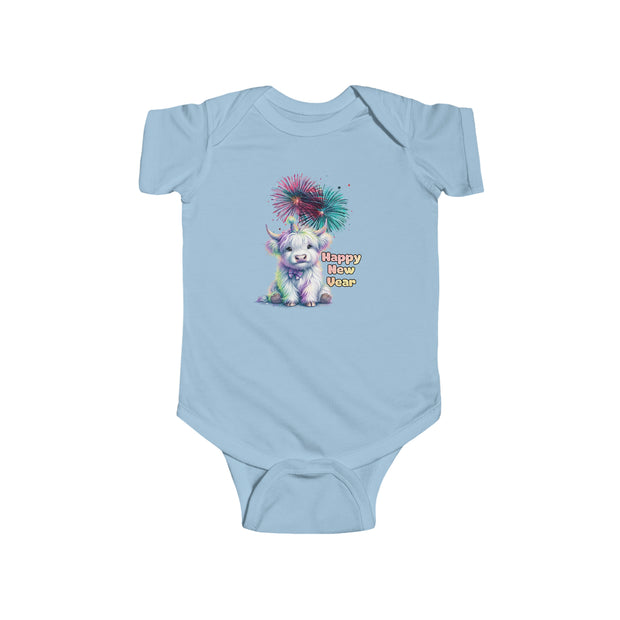 New Year Infant Fine Jersey Bodysuit
