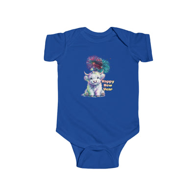 New Year Infant Fine Jersey Bodysuit