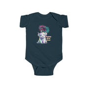 New Year Infant Fine Jersey Bodysuit