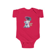 New Year Infant Fine Jersey Bodysuit