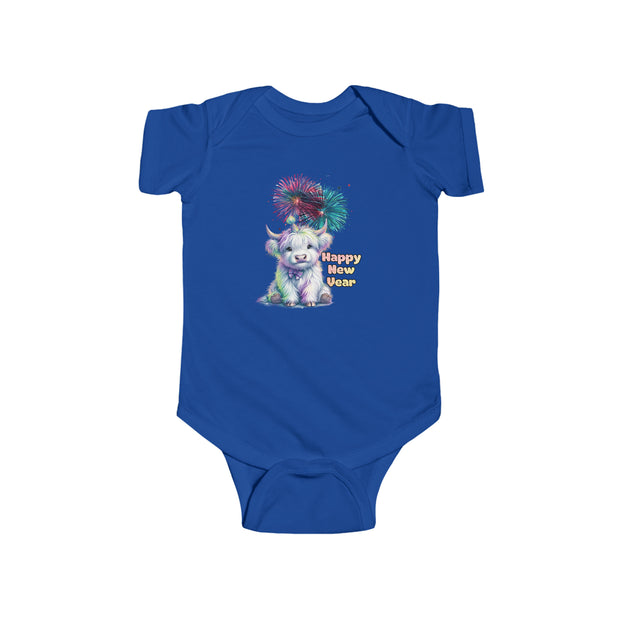 New Year Infant Fine Jersey Bodysuit