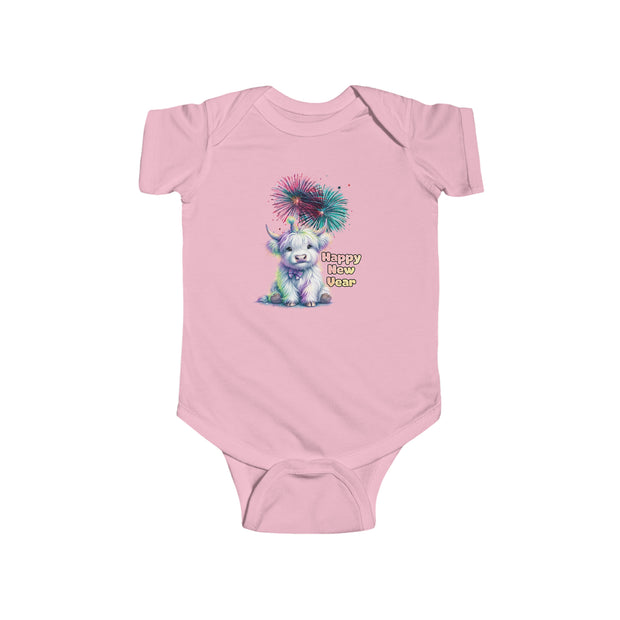 New Year Infant Fine Jersey Bodysuit