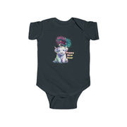 New Year Infant Fine Jersey Bodysuit