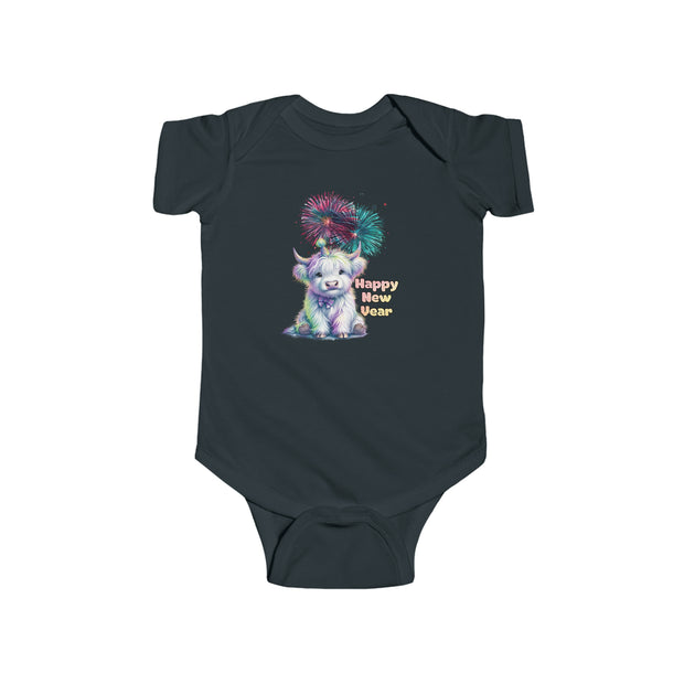 New Year Infant Fine Jersey Bodysuit
