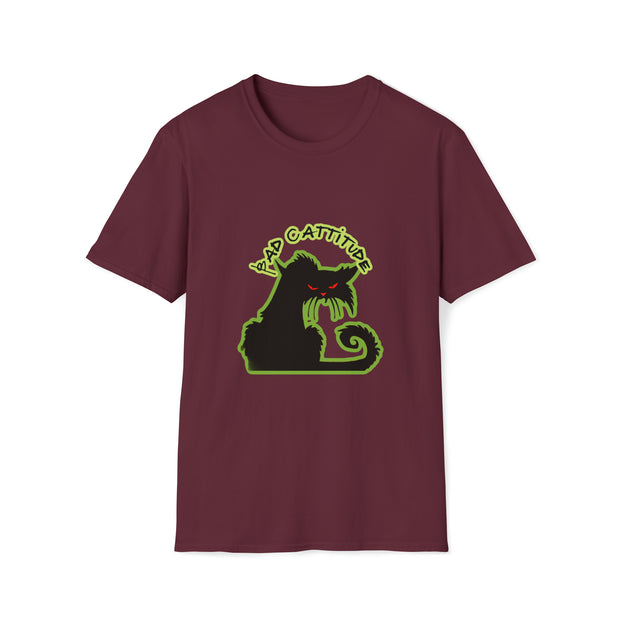 Bad Cattitude Unisex Softstyle T-Shirt
