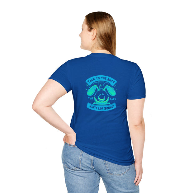 Talk to the Butt Unisex Softstyle T-Shirt