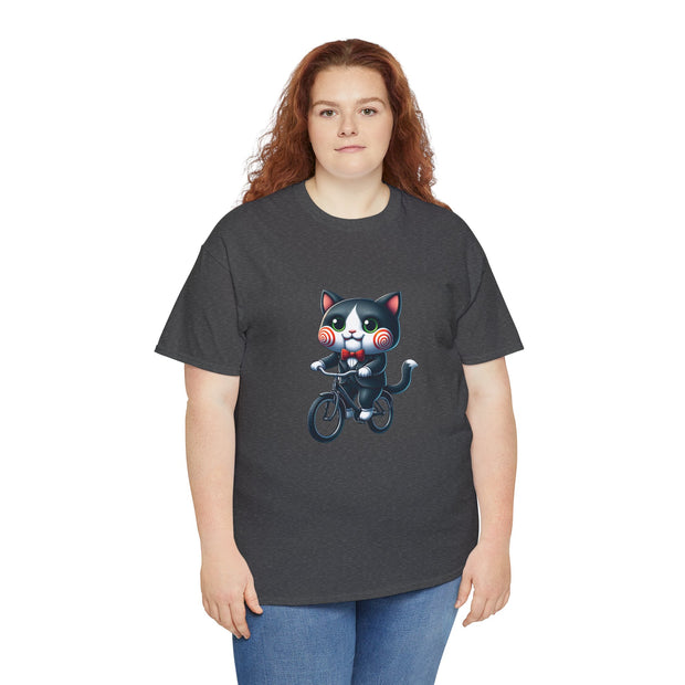 Horror Movie Cats Unisex Heavy Cotton Tee