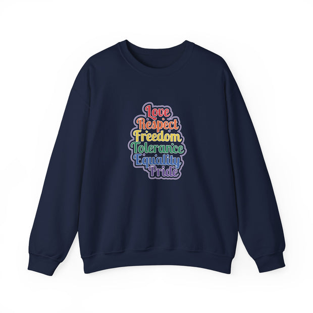 Love Respect Freedom Unisex Heavy Blend™ Crewneck Sweatshirt