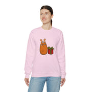 Christmas cat Unisex Heavy Blend™ Crewneck Sweatshirt