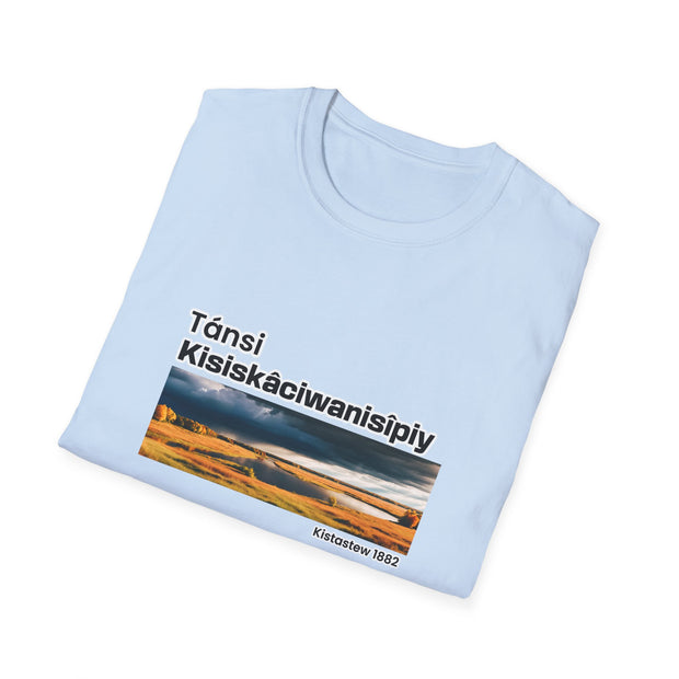 Tánsi Cree  Saskatchewan Unisex Softstyle T-Shirt