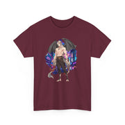 Anime Male Demon Unisex Heavy Cotton Tee