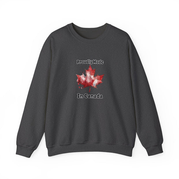 Proudly Made in Canada Unisex Heavy Blend™ Crewneck Sweatshirt