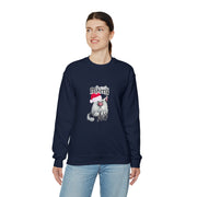 Christmas cat Unisex Heavy Blend™ Crewneck Sweatshirt