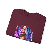 Anime Female Demon Unisex Heavy Blend™ Crewneck Sweatshirt