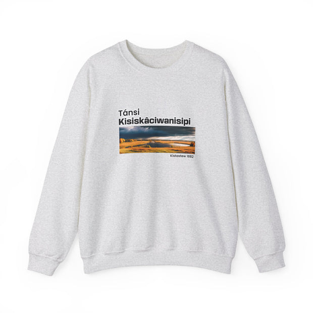 Tánsi Cree Saskatchewan Unisex Heavy Blend™ Crewneck Sweatshirt