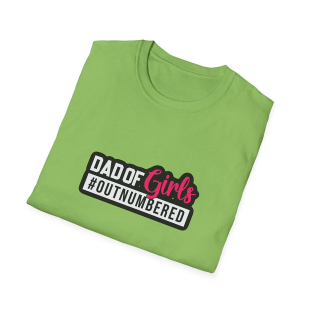 Dad of Girls Unisex Softstyle T-Shirt