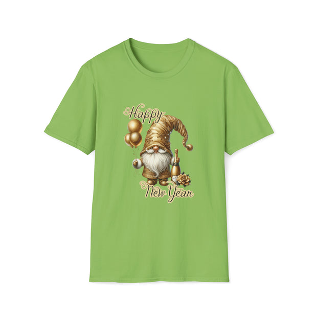 Gnome New Year Unisex Softstyle T-Shirt