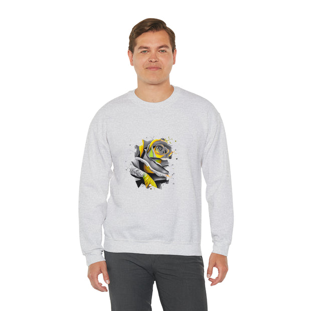 Rose Unisex Heavy Blend™ Crewneck Sweatshirt
