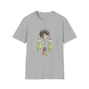Wolf Dream catcher Unisex Softstyle T-Shirt