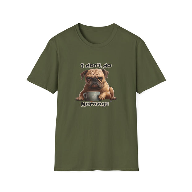 Grumpy Dog Unisex Softstyle T-Shirt