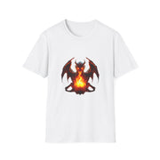Fire Dragon Unisex Softstyle T-Shirt