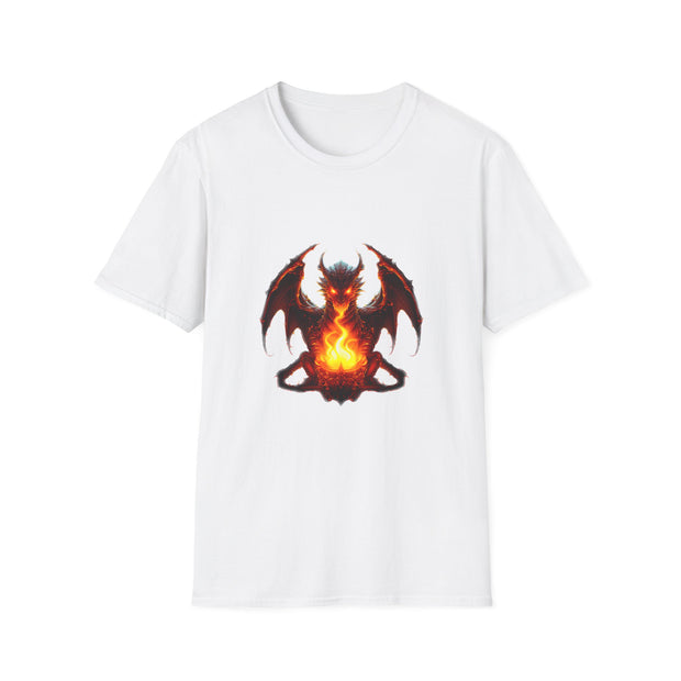 Fire Dragon Unisex Softstyle T-Shirt