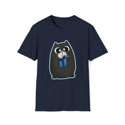 Christmas cat Unisex Softstyle T-Shirt