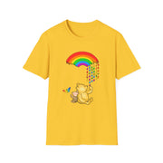 Winnie the Pooh Raining Pride Unisex Softstyle T-Shirt