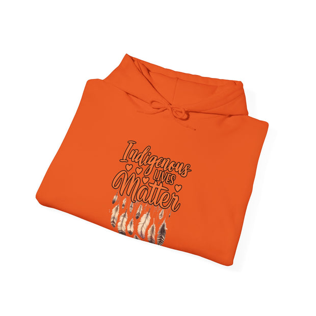 Indigenous Lives Matter Unisex Heavy Blend™ Hooded Sweatshirt