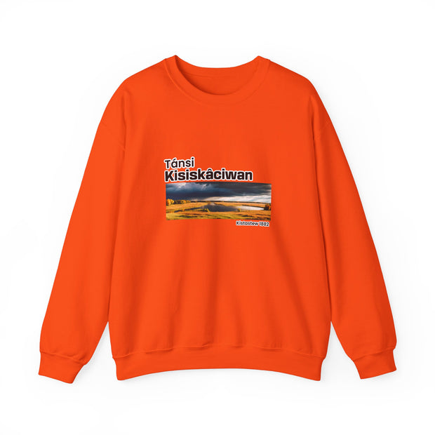 Tánsi Cree Saskatchewan Unisex Heavy Blend™ Crewneck Sweatshirt