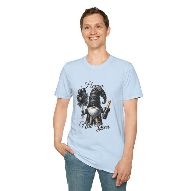 Gnome New Year Unisex Softstyle T-Shirt