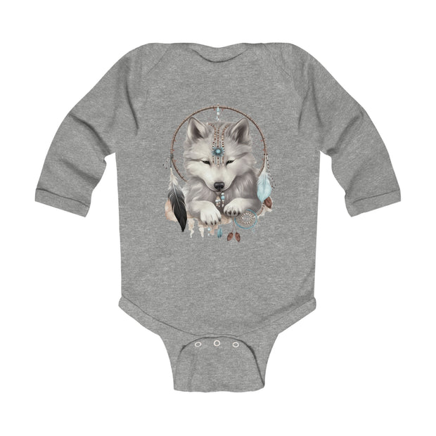 Baby Wolf Infant Long Sleeve Bodysuit